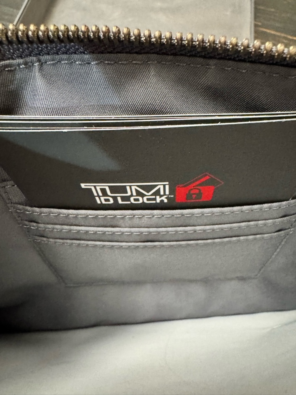 TUMI Camouflage Wristlet Pouch - Gray Camo - Picture 5 of 6